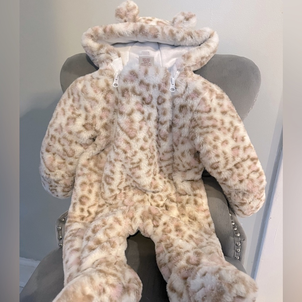 Baby Girl Winter Zip Up Coat